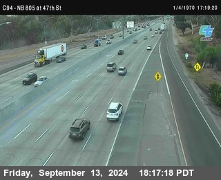 (C094) NB 805 : 47th Street (on ramp)