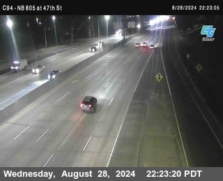 (C094) NB 805 : 47th Street (on ramp)