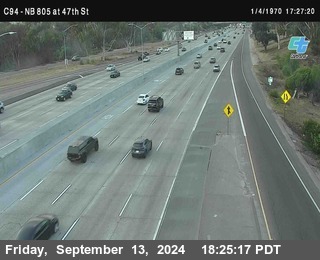 (C094) NB 805 : 47th Street (on ramp)