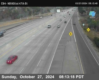 (C094) NB 805 : 47th Street (on ramp)