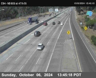 (C094) NB 805 : 47th Street (on ramp)