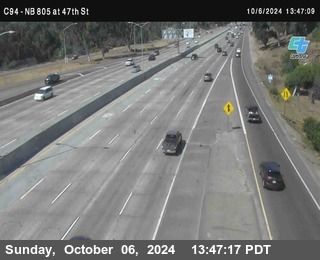 (C094) NB 805 : 47th Street (on ramp)