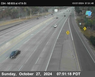 (C094) NB 805 : 47th Street (on ramp)