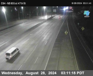 (C094) NB 805 : 47th Street (on ramp)