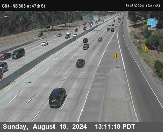 (C094) NB 805 : 47th Street (on ramp)