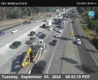 (C094) NB 805 : 47th Street (on ramp)