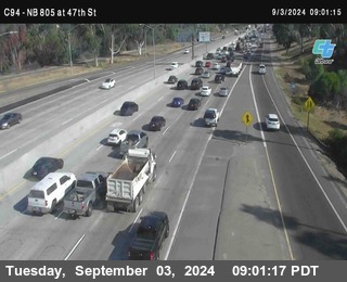 (C094) NB 805 : 47th Street (on ramp)