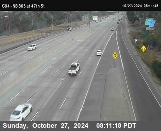 (C094) NB 805 : 47th Street (on ramp)