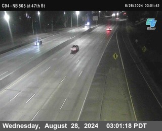 (C094) NB 805 : 47th Street (on ramp)