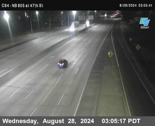 (C094) NB 805 : 47th Street (on ramp)