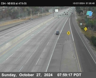 (C094) NB 805 : 47th Street (on ramp)