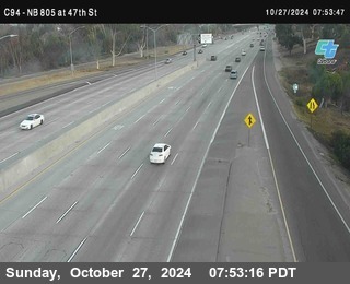 (C094) NB 805 : 47th Street (on ramp)