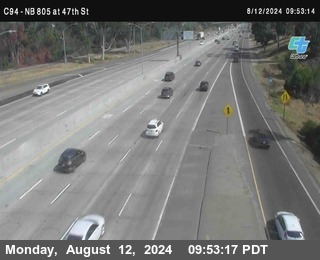 (C094) NB 805 : 47th Street (on ramp)