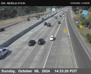 (C094) NB 805 : 47th Street (on ramp)