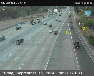 (C094) NB 805 : 47th Street (on ramp)