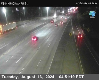 (C094) NB 805 : 47th Street (on ramp)