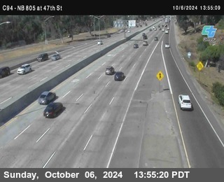 (C094) NB 805 : 47th Street (on ramp)