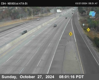 (C094) NB 805 : 47th Street (on ramp)