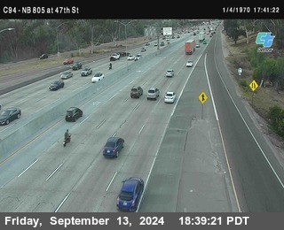 (C094) NB 805 : 47th Street (on ramp)