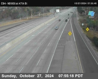 (C094) NB 805 : 47th Street (on ramp)