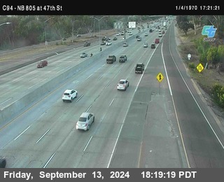 (C094) NB 805 : 47th Street (on ramp)