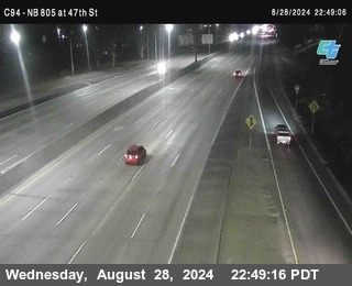 (C094) NB 805 : 47th Street (on ramp)