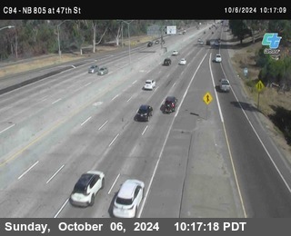 (C094) NB 805 : 47th Street (on ramp)