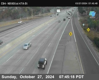 (C094) NB 805 : 47th Street (on ramp)