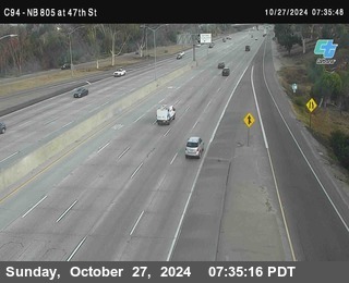 (C094) NB 805 : 47th Street (on ramp)