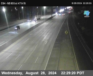 (C094) NB 805 : 47th Street (on ramp)