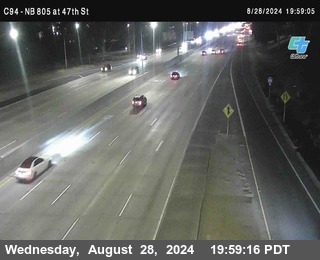 (C094) NB 805 : 47th Street (on ramp)