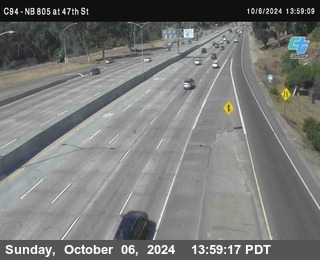 (C094) NB 805 : 47th Street (on ramp)