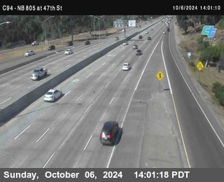 (C094) NB 805 : 47th Street (on ramp)