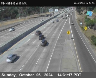 (C094) NB 805 : 47th Street (on ramp)