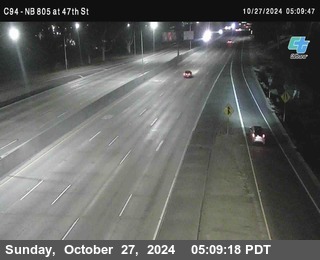 (C094) NB 805 : 47th Street (on ramp)