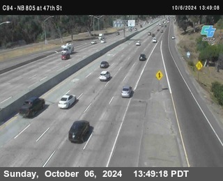 (C094) NB 805 : 47th Street (on ramp)