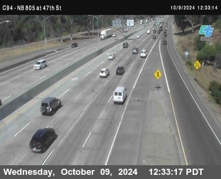 (C094) NB 805 : 47th Street (on ramp)