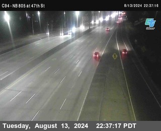 (C094) NB 805 : 47th Street (on ramp)