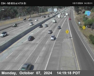 (C094) NB 805 : 47th Street (on ramp)