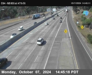 (C094) NB 805 : 47th Street (on ramp)