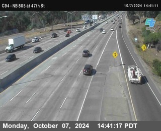 (C094) NB 805 : 47th Street (on ramp)