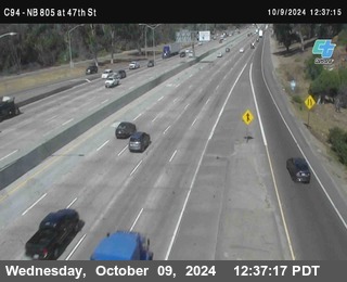 (C094) NB 805 : 47th Street (on ramp)