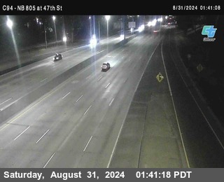 (C094) NB 805 : 47th Street (on ramp)