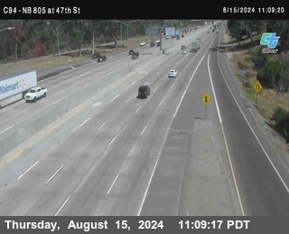 (C094) NB 805 : 47th Street (on ramp)