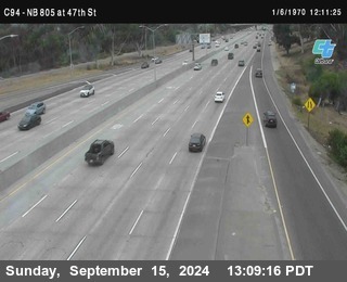 (C094) NB 805 : 47th Street (on ramp)