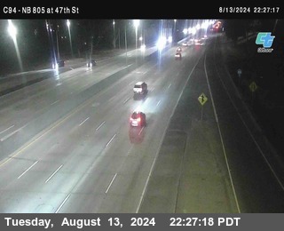 (C094) NB 805 : 47th Street (on ramp)