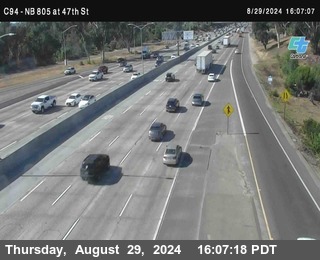 (C094) NB 805 : 47th Street (on ramp)