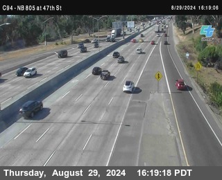 (C094) NB 805 : 47th Street (on ramp)