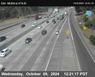 (C094) NB 805 : 47th Street (on ramp)