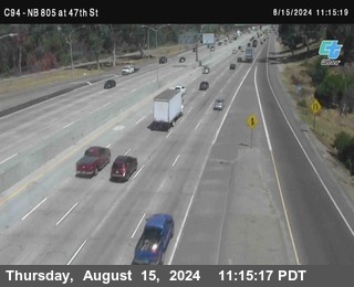 (C094) NB 805 : 47th Street (on ramp)